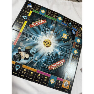 Monopoly Ultimate Banking Board Game Replacement Parts Game Board & Box ONLY